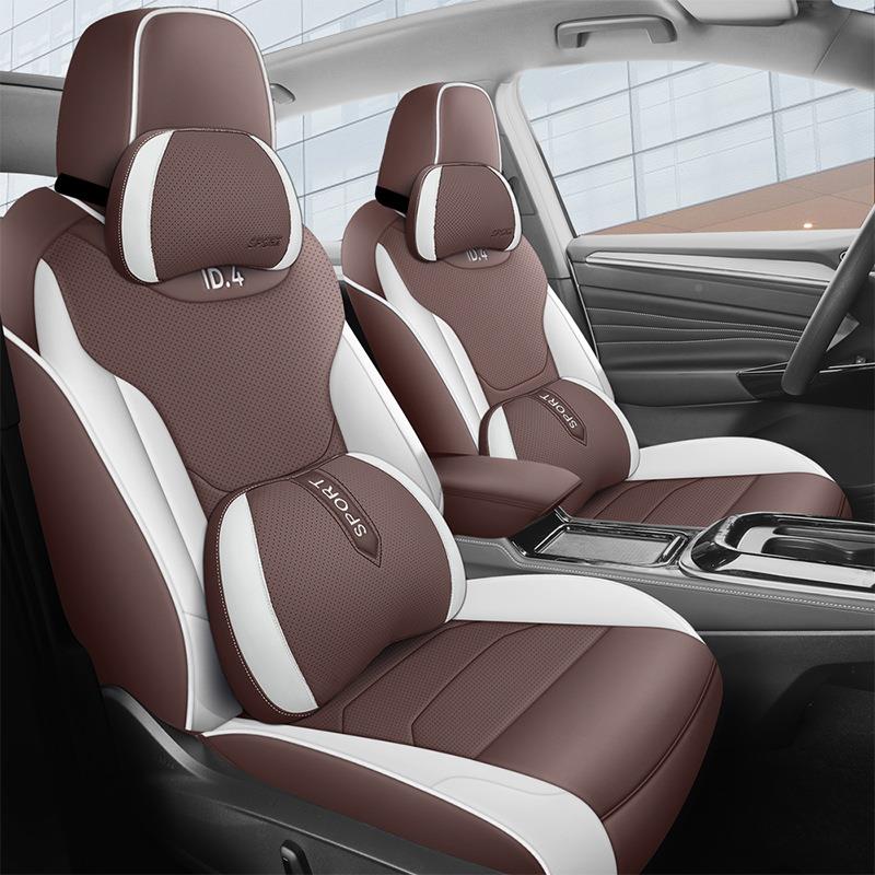 众I大4X新能源专用汽车R座套ID4C0ZZLSB四季透D气皮坐垫全包围座