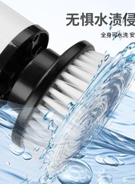 八一合清洁刷长电柄可伸缩液SRI晶数显厨房室动清洁浴刷电动拖把