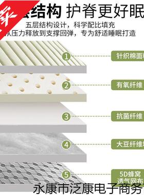 床垫软垫地人铺睡垫ILJ家用可打折叠防潮地地铺单双租垫房