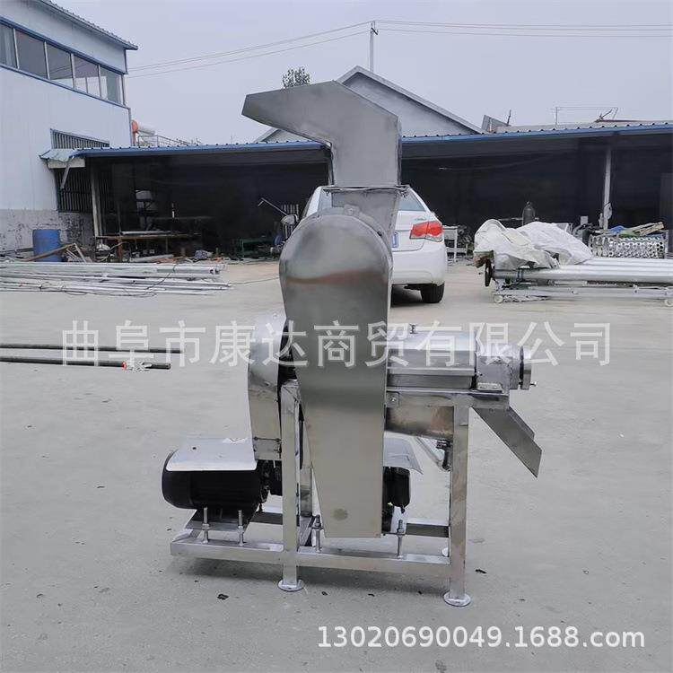 不钢材质拌机柠锈檬1卜吨榨汁机胡萝FDL榨汁破料碎机