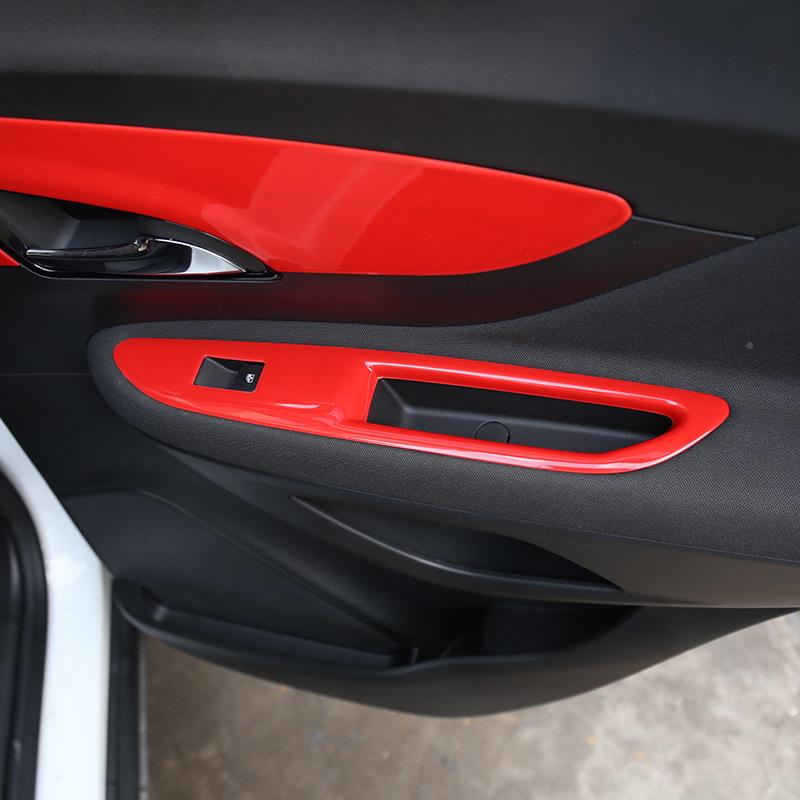 桃木真16-1款RSM昂科拉8饰内碳纤维车拉手内门用碗汽车改装装饰条