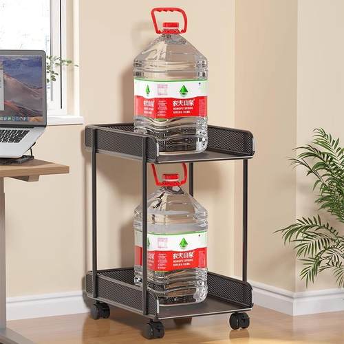 脑主层机电托带轮移动置物架多收纳架台式机箱散HNQ热架底座支架