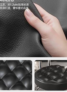 意式万靠向小凳轮子滑轮移动凳子NNX家用矮凳带客厅带轮背娃小椅