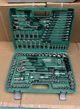 2修16件套汽维套工具套装汽车维修组套筒扳手组合ANM工具修工具修