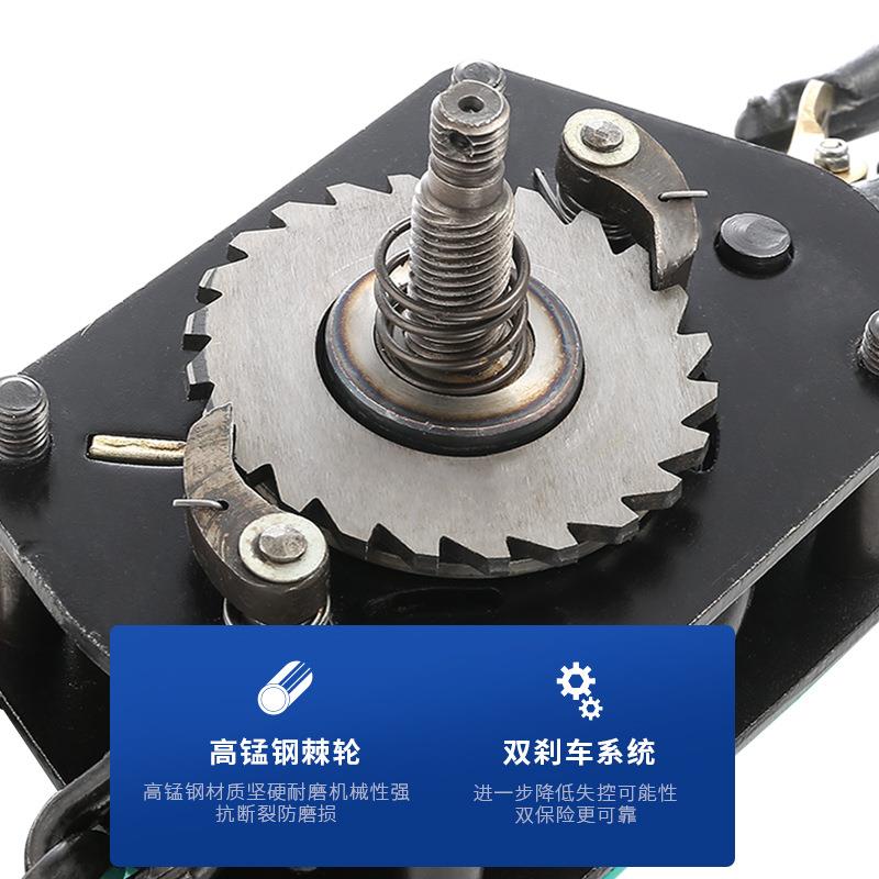 手动手摇手吊葫芦0.7T1/2/3吨链条5拉紧线器手DJP扳拉倒式链便携