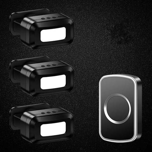 口欢迎光临感应器店铺门语音提示迎宾进报器超市分体警门铃PYH商