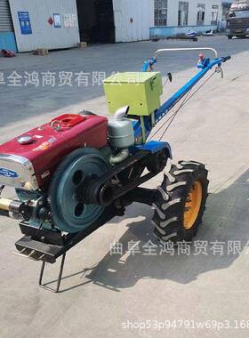 大功率多功土能手扶扶拖拉机水型犁冷地松UIU机农用15马力手拖拉