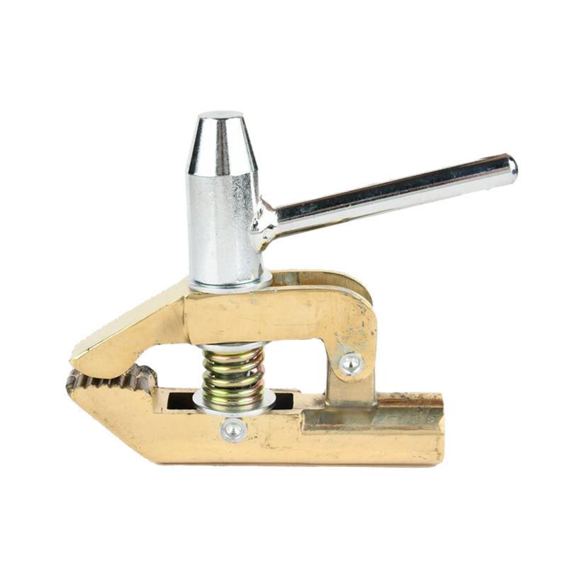 英式接地夹旋转电焊夹地线全BWM铜接夹地2W012-0钳025