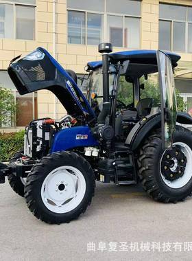 雷沃9换04774-3驱X四轮拉机12+12梭式挡大桥四拖开荒犁地拖拉机