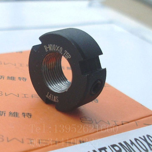 思维福特R型径向锁紧螺母SWT/RM10x0.75P精密丝杆自锁止退圆螺帽