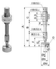 Вакуумные Чак 速发zp2b-xf0jb25重载吸盘适配2直径zp2b-xf0jb50支架zp2b-xf0jb7 No brand