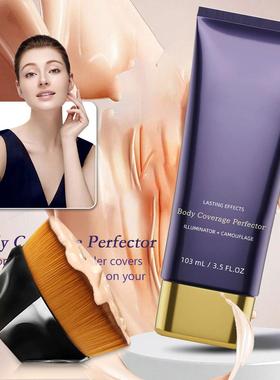 Full coverage tattoo, birthmark, scar, body care cream