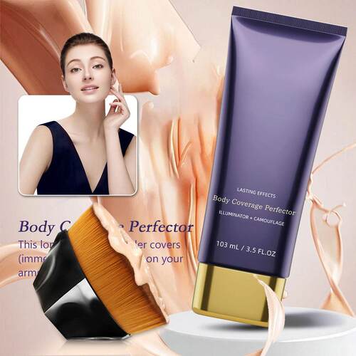 Full coverage tattoo, birthmark, scar, body care cream