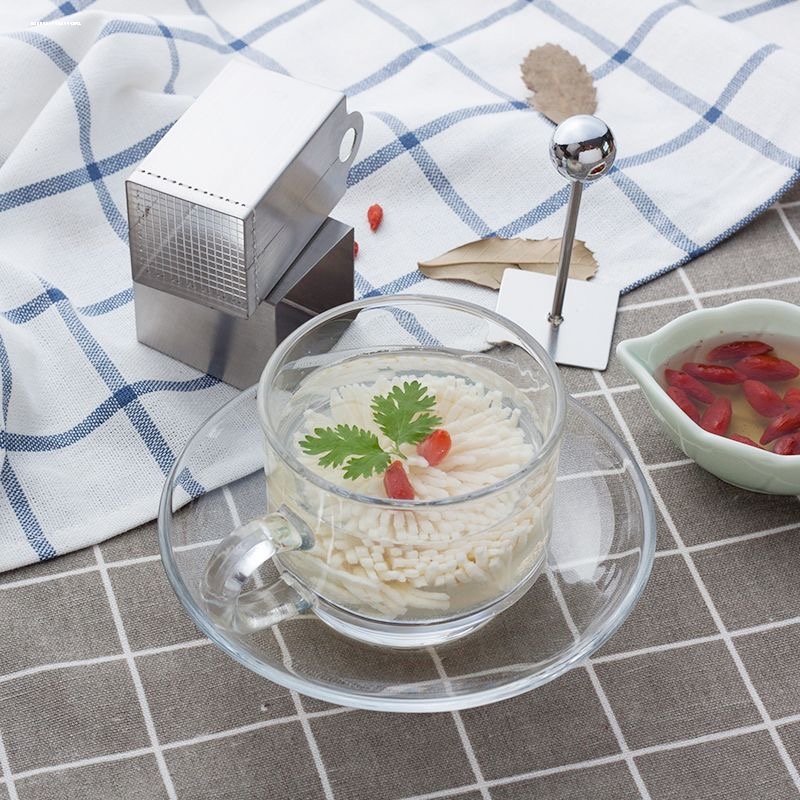 菊花豆腐模具304不锈钢文丝文思豆腐框超细家用自制切豆腐刀工具