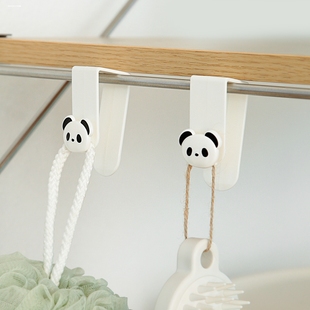 衣柜挂钩侧面门后挂架柜边侧挂衣钩冰箱壁挂免打孔衣橱柜子挂衣架