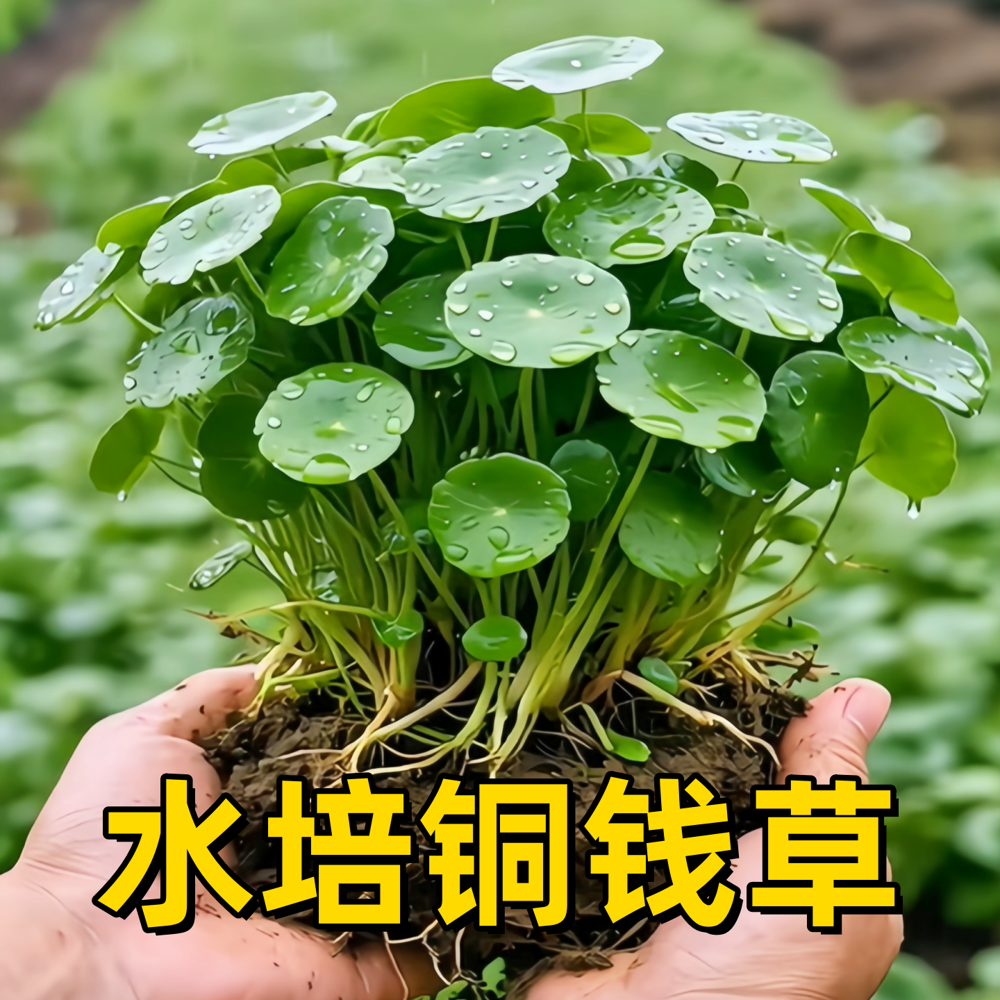 铜钱草小绿植水培花卉室内盆栽