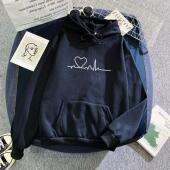 top women jacket Loose hoodie for 外贸宽松连帽衫 卫衣情侣上衣