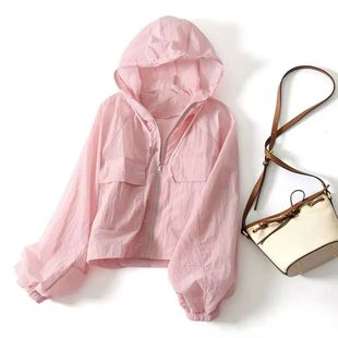 hooded women宽松连帽灯笼袖 lantern jacket 外套女 sleeve Loose