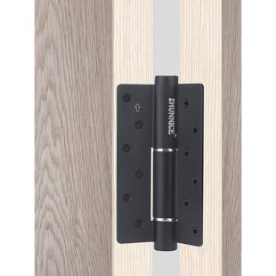 臻耐隐尼形门合页液压缓冲动铰关门弹簧闭门器阻反弹暗炼黄古自铜