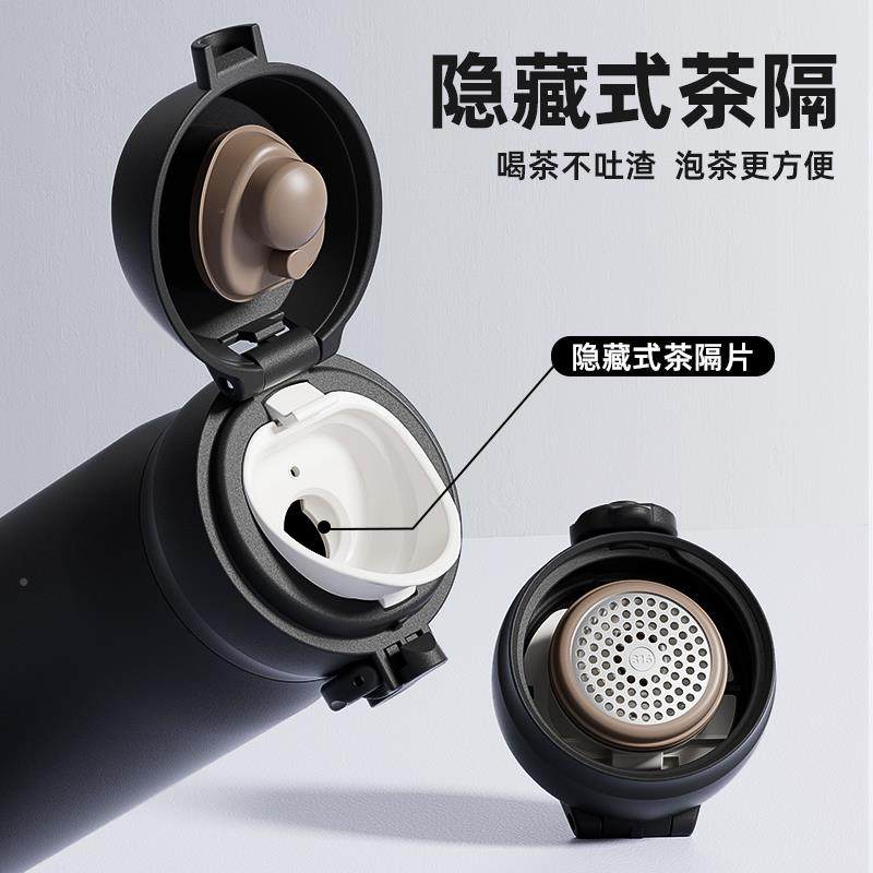 锈6保温杯男士可携弹盖水杯车载女学生大式容量31L不钢泡茶杯