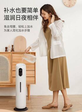 落地空气加香湿器轻孕妇儿婴家用音卧室空调房大容量83554大雾量