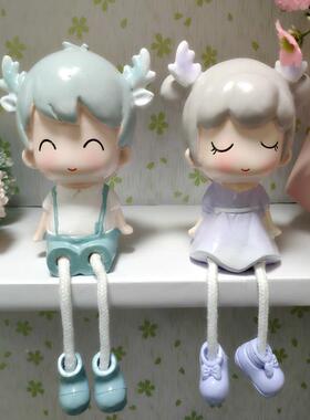 网红意奶茶店挂娃Ej9101H2陈娃墙架饰小饰品创可爱的卧装室设