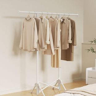 可折叠衣架阳台家衣伸缩晾用衣杆神器免安装 移帽动1303挂衣被架晾