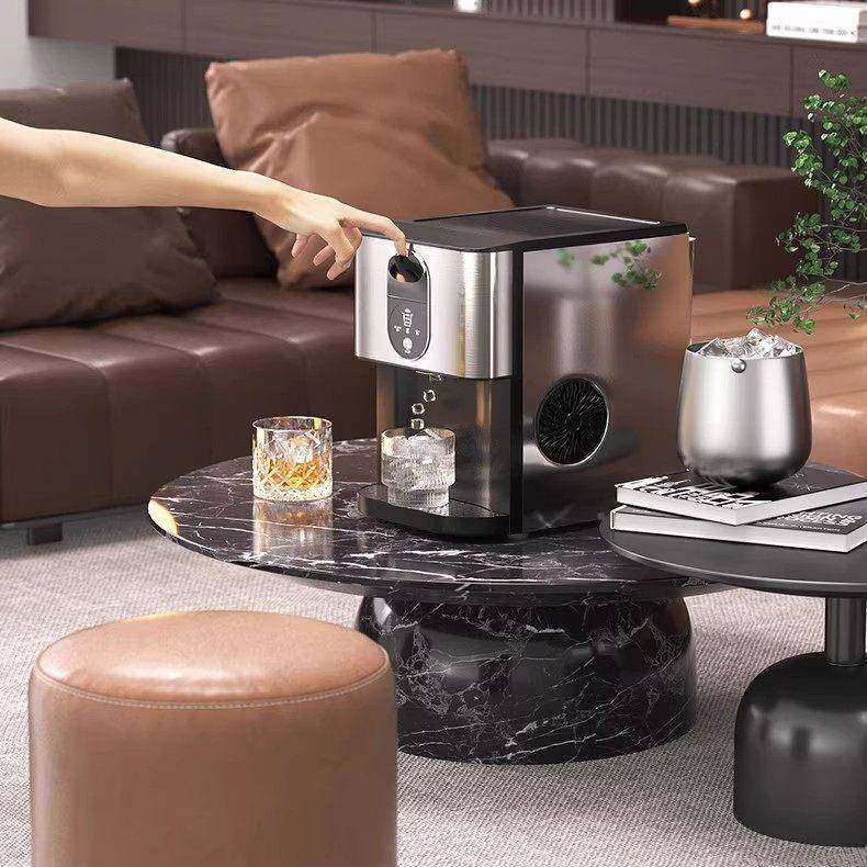 制冰商用办公小0公斤咖啡机规80则型颗机粒不冰全自动冰块机