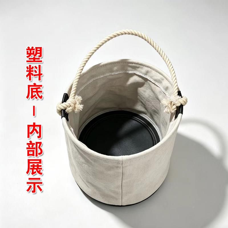 吊装桶高装空作业圆形工具号包加厚电帆布安修维修力施工大马桶包