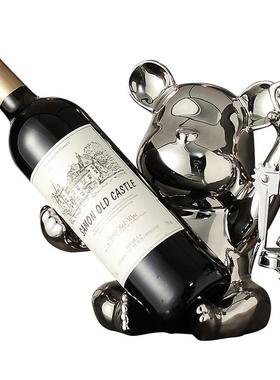 红TXXJJ120酒架摆柜轻奢高档创意客件厅入门家居玄关电柜酒玻璃视