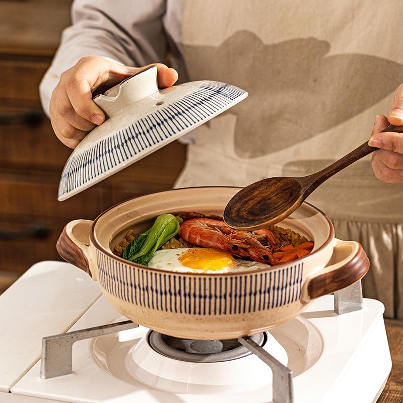 饭式锅沙锅家用燃气煤气灶专用耐高砂温煲TB22M08-仔炖锅日汤锅煲