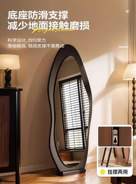 镜中世纪全身家居落地室异镜网DFEW-Y82红型梳妆镜少女卧现代简约