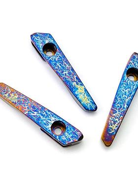 Strider 挺进者刀背夹 钛合金一体CNC口袋夹 SNG/SMF配件夹子改装