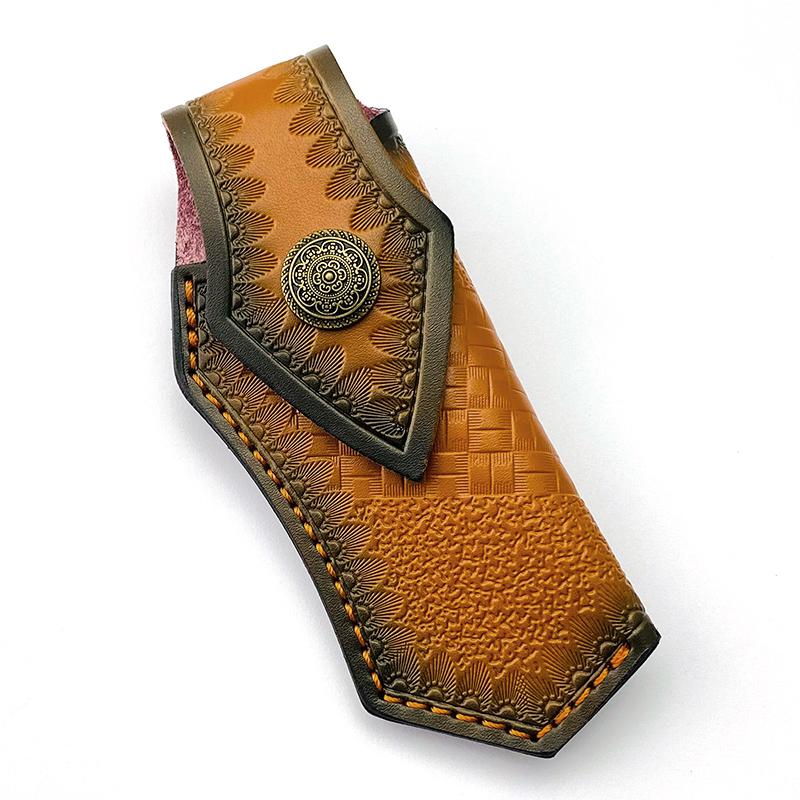 刀鞘/皮套 PU皮革刀套 皮鞘 刀裤子 户外折叠刀套 PU仿皮刀套刀鞘