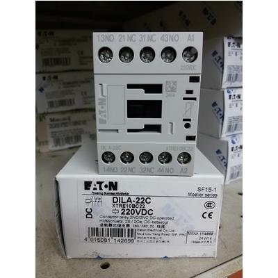 ETN伊顿 穆勒DILM接触器 DILA-22C DC220V 直流 DILA-22C(220VDC)