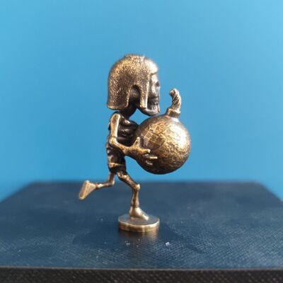 黄铜Supercell皇室战争 骷髅炸弹人系列手办游戏部落冲突模型摆件