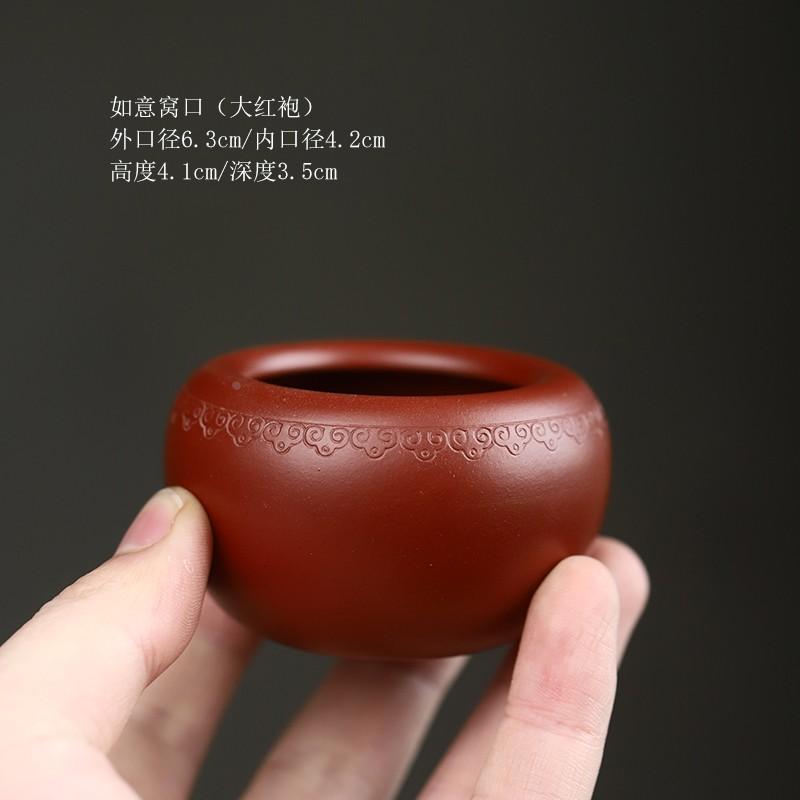 精品迷你紫砂花盆微型把玩掌握小豆盆姬虎耳草贵船苔菖蒲多肉植物