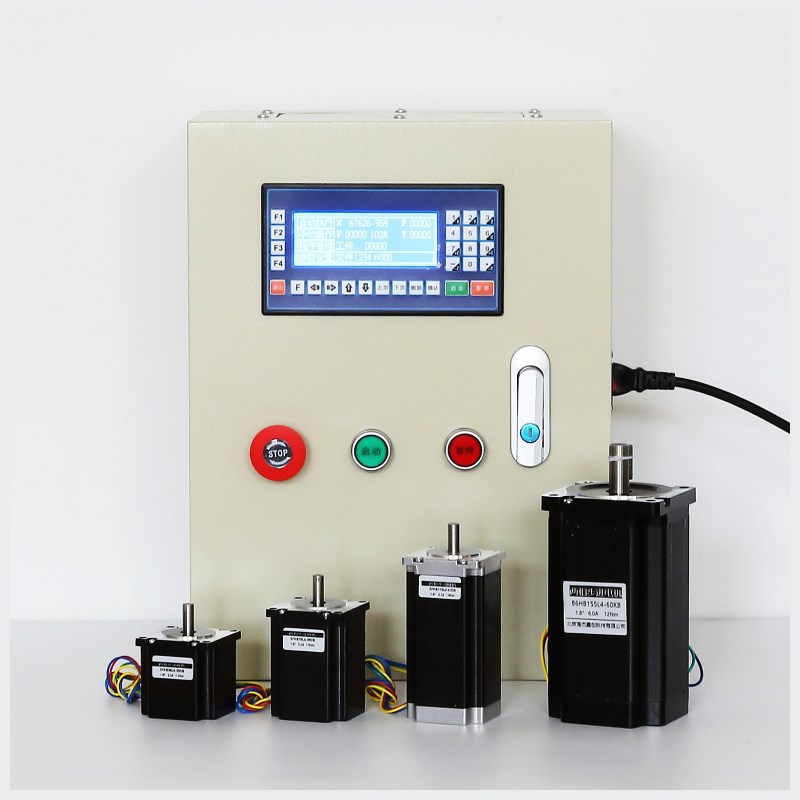 精品步进马达伺服马达直线滑台模组配件电控箱多轴智能数控系统