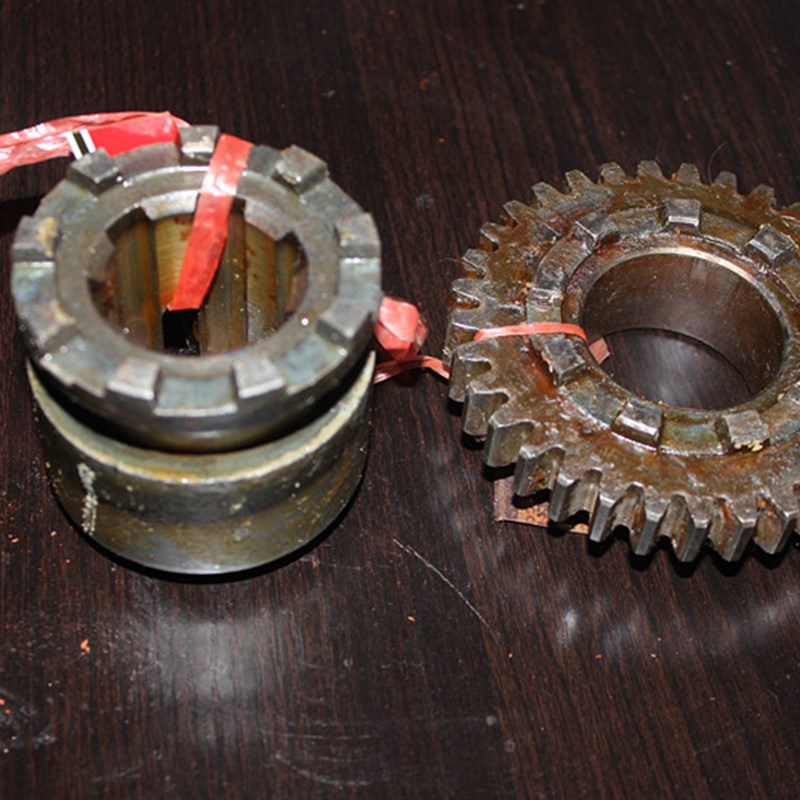 北京南通X62W5253K铣床配件 61876173 离合器结合子齿轮9爪M3Z33