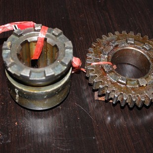 北京南通X62W5253K铣床配件 离合器结合子齿轮9爪M3Z33 61876173