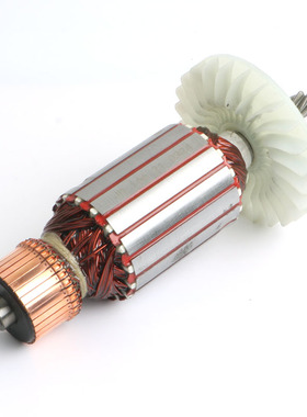 钻孔机金都165/166A/166T金刚石水钻机转子 定子 电机7齿原厂配件