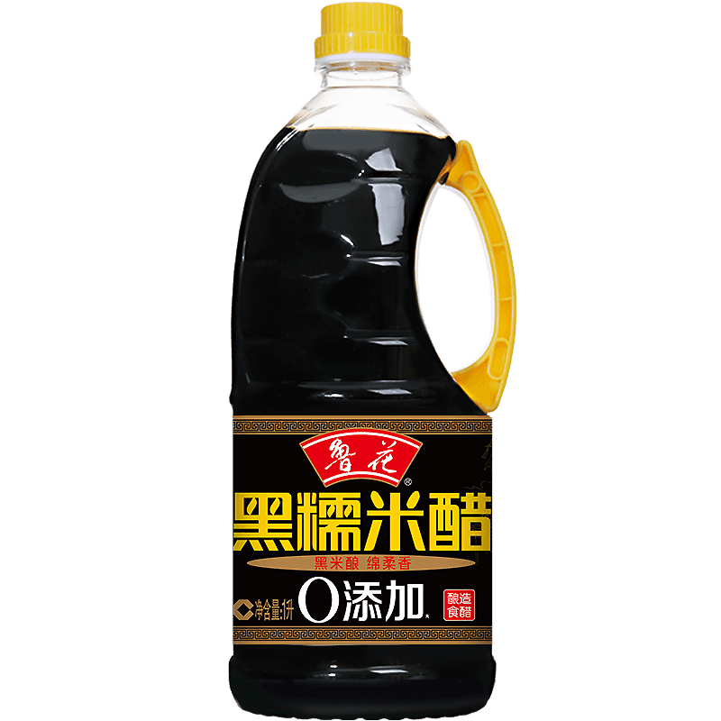 【鲁花】黑糯米醋1L 黑糯米酿造香醋厨房调料凉拌炒菜调味品