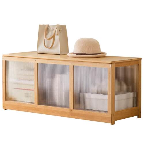 收纳柜储物柜飘窗柜柜阳台矮柜卧室榻榻米床尾夹缝柜床边可坐杂物