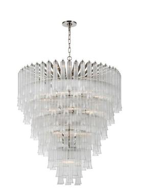 美式吊灯客厅酒灯92093简约大式气玻璃店餐厅灯轻欧复古法式轻奢V