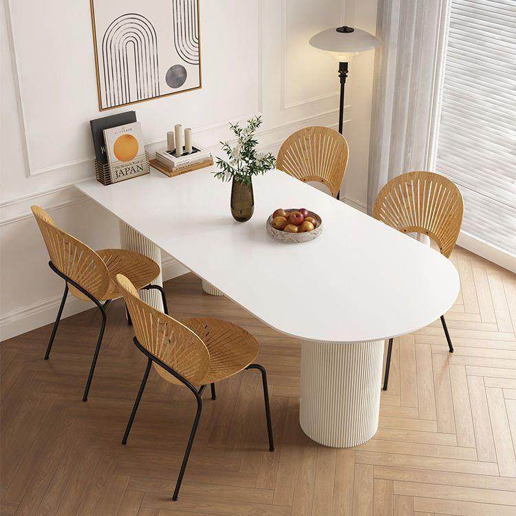 奶油风小岩餐桌椅组简合户型岛台餐桌一体约餐桌985家用靠墙饭板,商业/办公家具,餐桌椅系列,淘宝优惠券,粉丝福利购,淘宝优惠卷