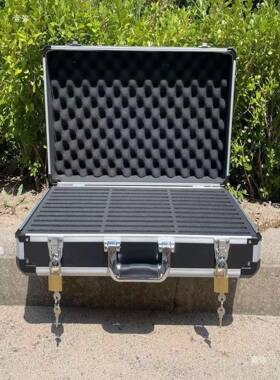 手提式铝箱机手收纳多格手机箱学YPJ生班级教室车间员箱保工管箱