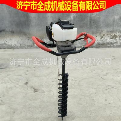 全汽油机地型钻小挖坑机打树坑机UAH钻眼机成木种植打电线杆孔