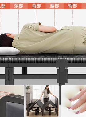 折叠单米2家用简易午人睡加JFV床床成人出租房结实耐用加固双1人