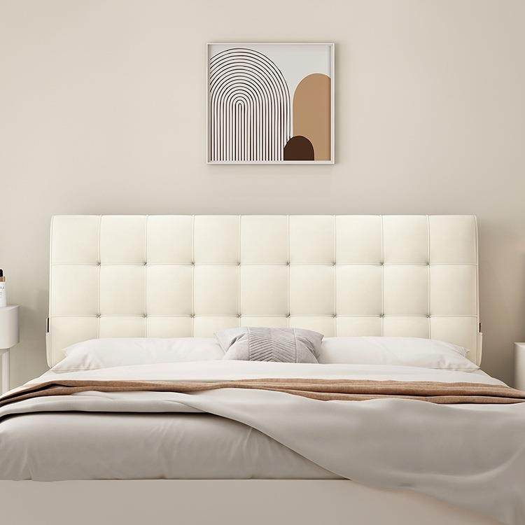 姵姿床软包头靠背榻米现代简改约轻奢床上防撞榻F976M56M造靠枕靠