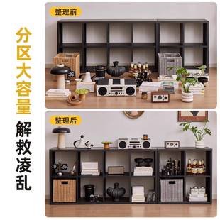 钢制架书由合组格子柜物品存放储物柜书本置物架客自厅玩具收BGQ